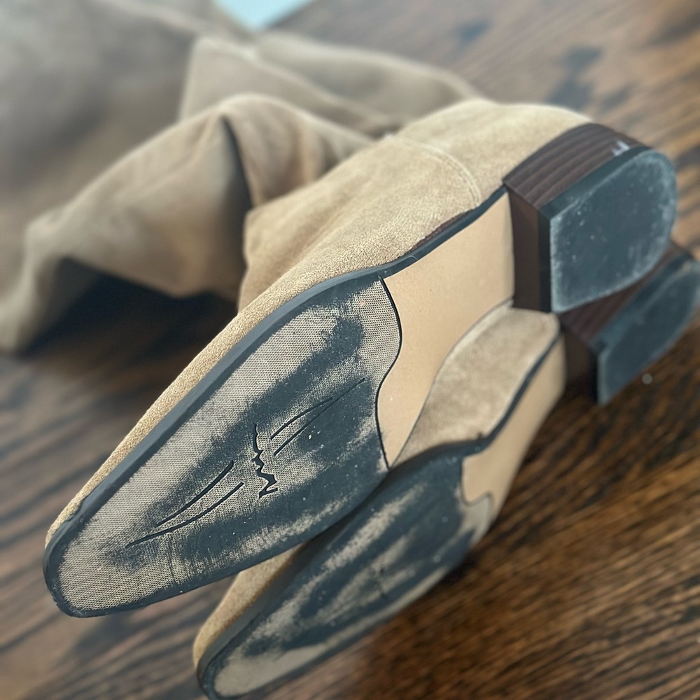 Woman Chamois leather boots (size 6) - Picture 4 of 4